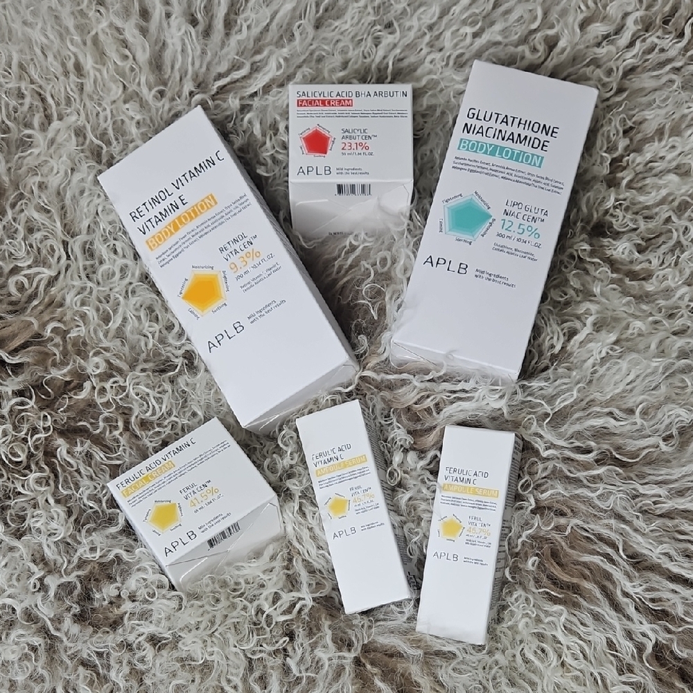 APL Skincare Set with White Packaging